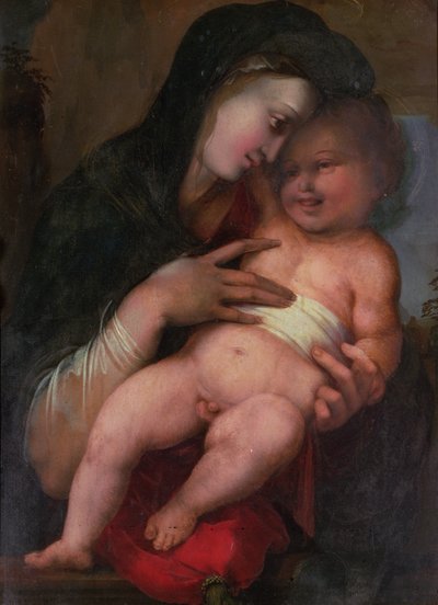 Madonna mit Kind, ca. 1517 von Alonso Berruguete